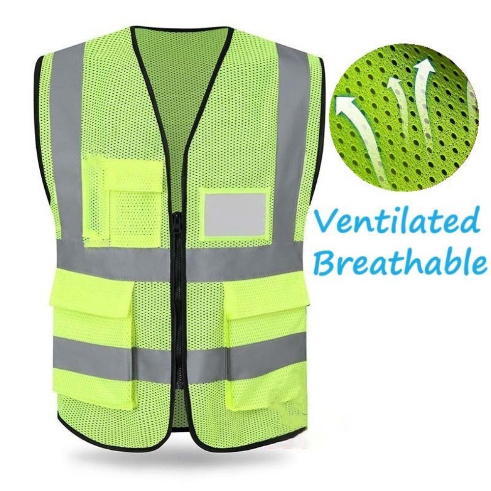 Running Visibility Gear - Chaleco Reflectante de Alta Visibilidad con