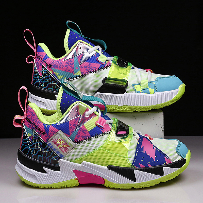 Running Gear Design - Zapatillas de baloncesto de caña alta,