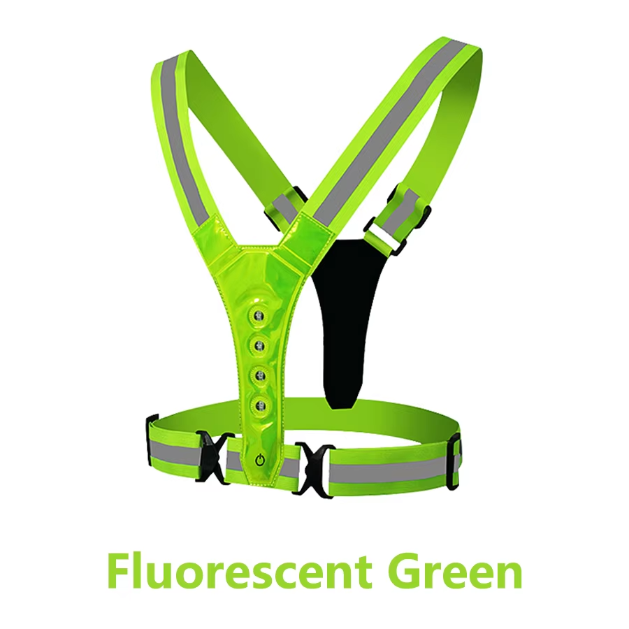 Running Visibility Gear - Chaleco de Seguridad Ligero y Ajustable