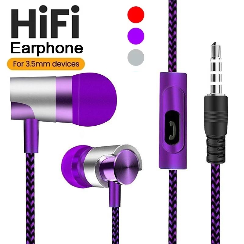 Running Gear Design - Auriculares con cable, auriculares internos con