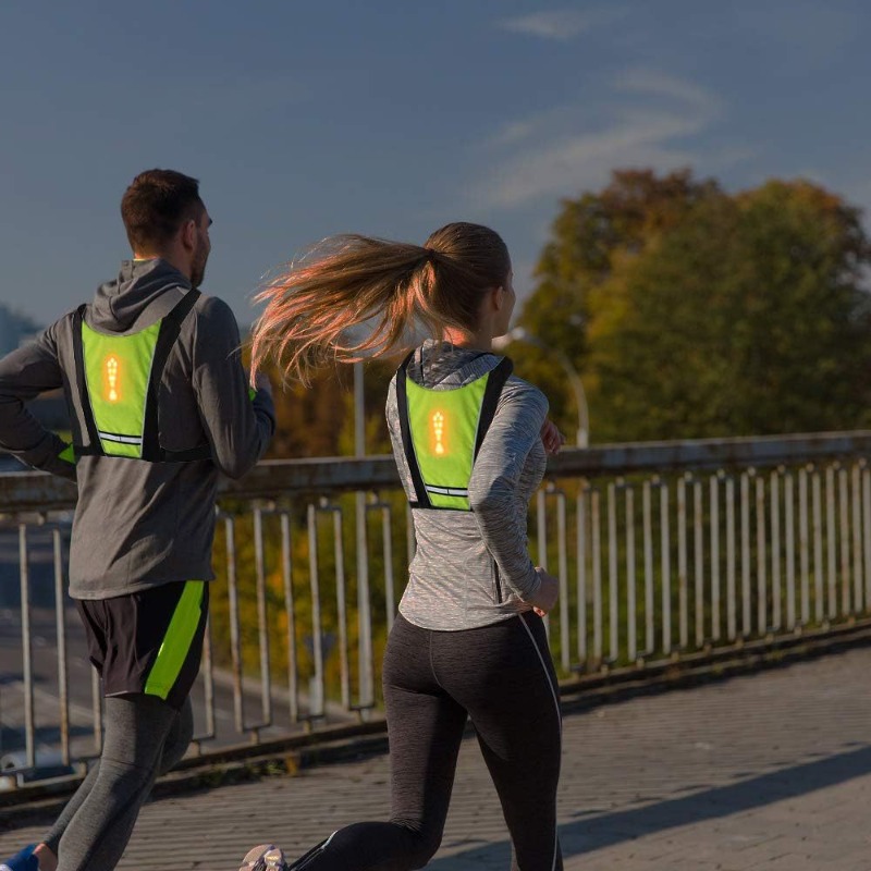 Chaleco de Seguridad con Contr - Running Visibility Gear reseña y precio