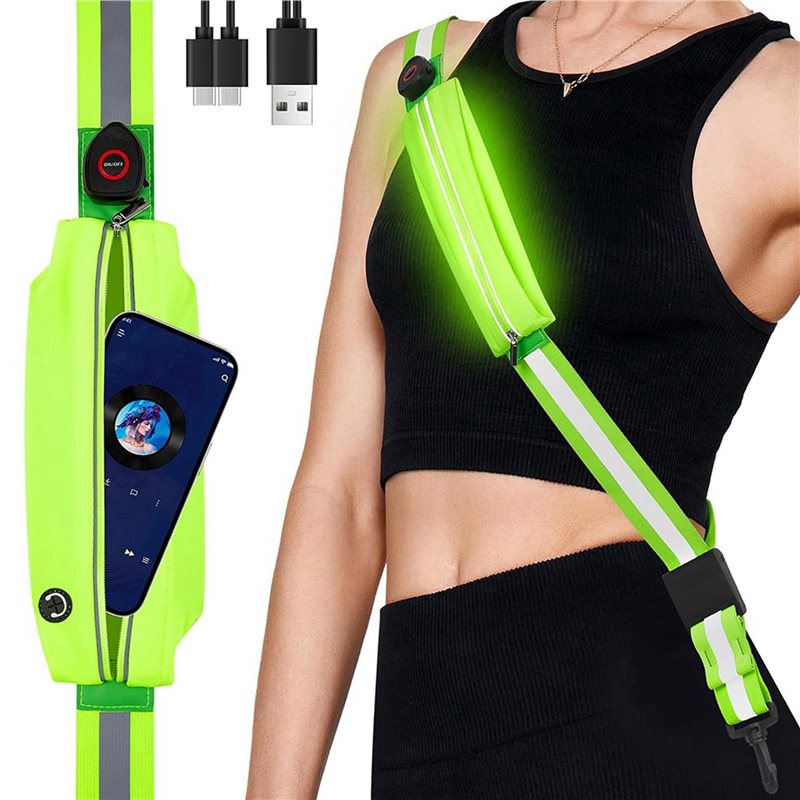 Cinturón Reflectante LED BTLIF - Running Visibility Gear reseña y precio