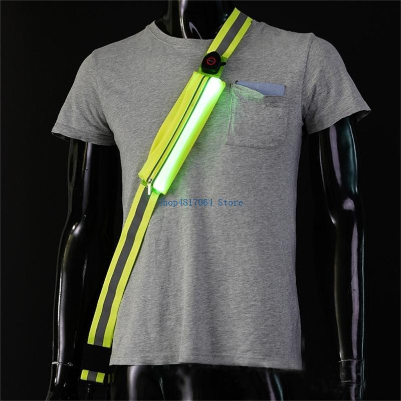 Cinturón reflectante LED visib - Running Visibility Gear reseña y precio