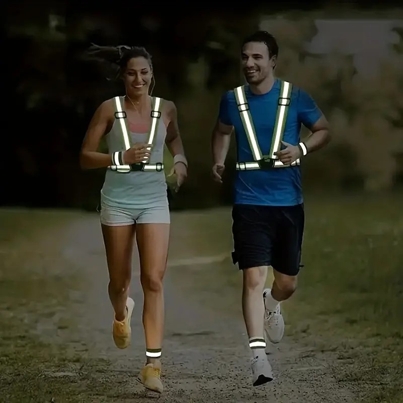 Chaleco reflectante para corre - Running Visibility Gear reseña y precio
