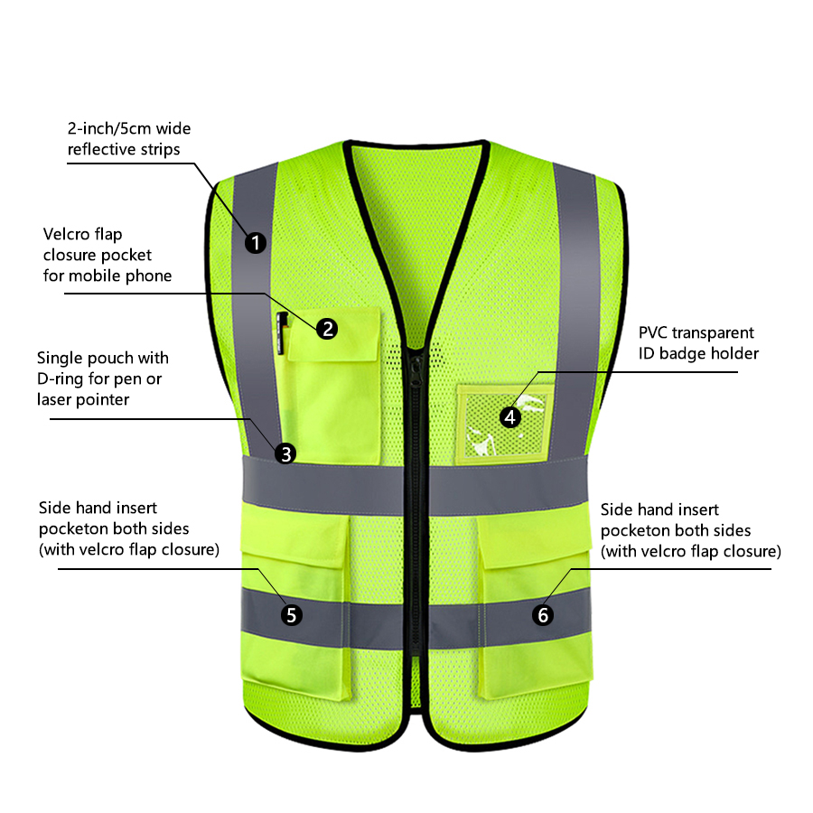 Chaleco de Seguridad Ajustable - Running Visibility Gear reseña y precio