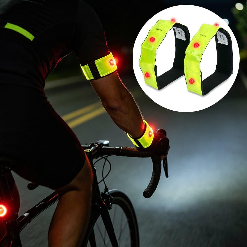 Brazalete reflectante LED con  - Running Visibility Gear reseña y precio