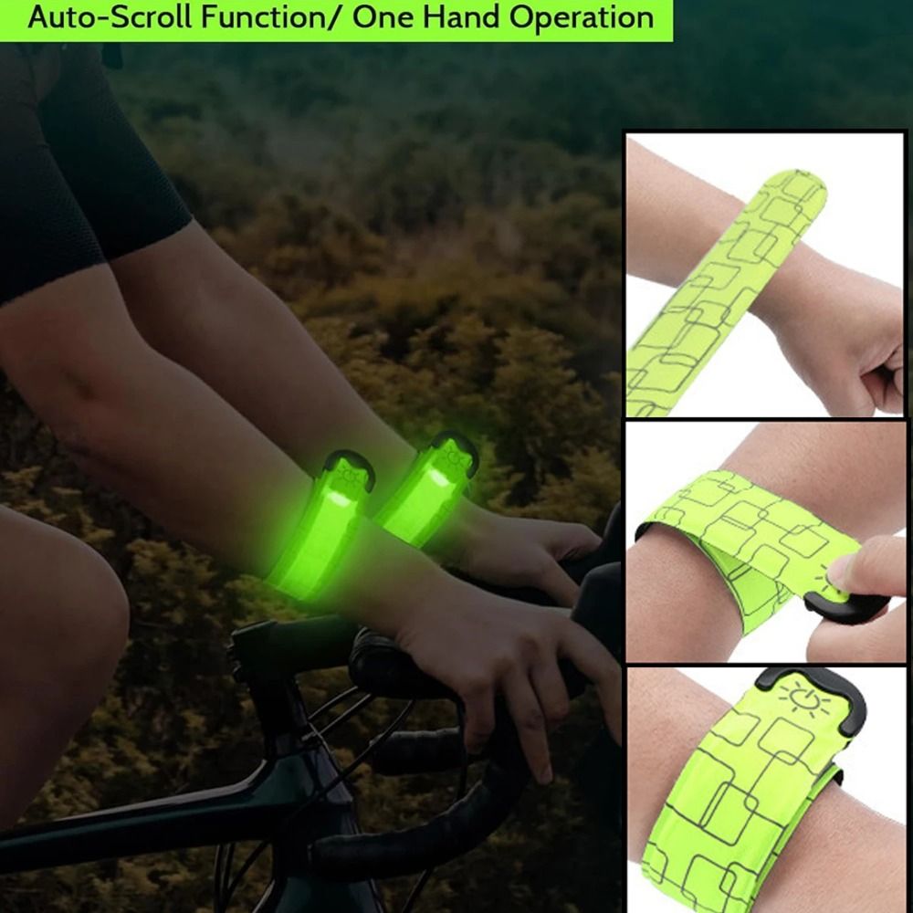 Brazalete para correr de noche - Running Visibility Gear reseña y precio
