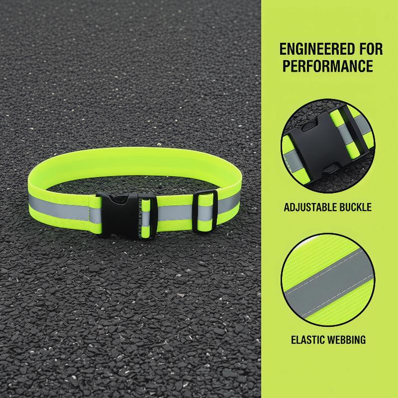 Cinturones reflectantes elásti - Running Visibility Gear reseña y precio
