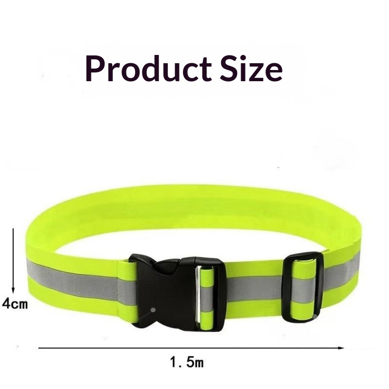 Cinturones reflectantes elásti - Running Visibility Gear reseña y precio